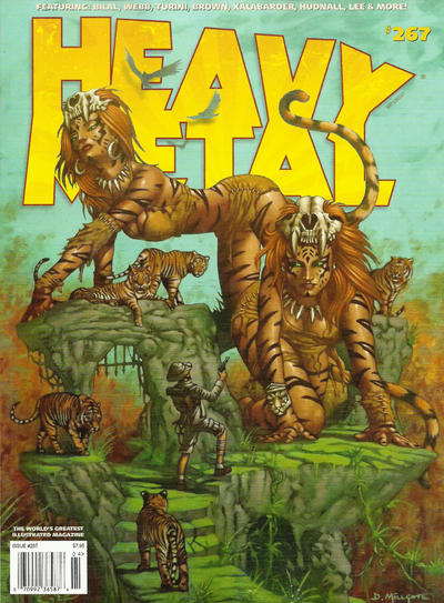Cover for Heavy Metal Magazine (Heavy Metal, 1977 series) #267