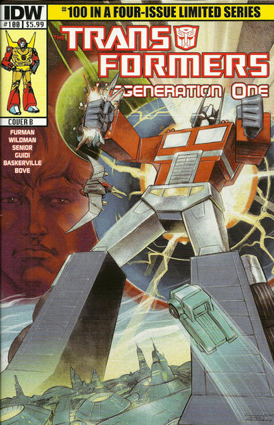 Cover for Transformers: Regeneration One (IDW, 2012 series) #100 [Cover B - Guido Guidi]