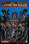 Cover for The Extinction Parade (Avatar Press, 2013 series) #5 [London Edition - London Super Comic Con Exclusive Variant by Raulo Caceres]
