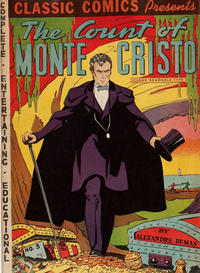 Cover Thumbnail for Classic Comics (Gilberton, 1941 series) #3 - The Count of Monte Cristo [HRN 10]