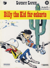 Cover Thumbnail for Lucky Luke (Semic, 1977 series) #36 - Billy the Kid får eskorte [2. opplag]