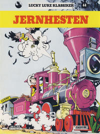 Cover Thumbnail for Lucky Luke (Semic, 1977 series) #44 - Jernhesten [2. opplag]