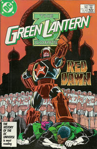 Cover Thumbnail for The Green Lantern Corps (DC, 1986 series) #209 [Direct]