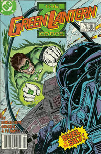 Cover Thumbnail for The Green Lantern Corps (DC, 1986 series) #216 [Newsstand]