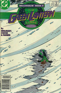 Cover Thumbnail for The Green Lantern Corps (DC, 1986 series) #220 [Newsstand]