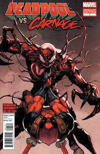 Cover Thumbnail for Deadpool vs. Carnage (Marvel, 2014 series) #1 [Francis Leinil Yu Variant]