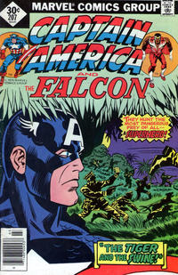 Cover for Captain America (Marvel, 1968 series) #207 [Whitman]