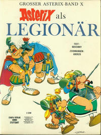 Cover Thumbnail for Asterix (Egmont Ehapa, 1968 series) #10 - Asterix als Legionär [1. Auflage]