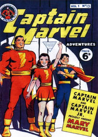Cover Thumbnail for Captain Marvel [Captain Marvel Adventures] (L. Miller & Son, 1953 series) #v1#13
