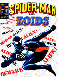 Cover Thumbnail for Spider-Man and Zoids (Marvel UK, 1986 series) #24