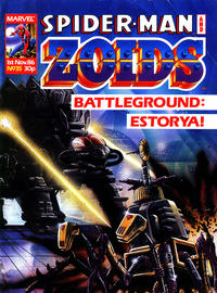 Cover Thumbnail for Spider-Man and Zoids (Marvel UK, 1986 series) #35