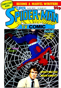 Cover Thumbnail for Super Spider-Man TV Comic (Marvel UK, 1981 series) #454