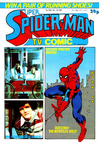 Cover Thumbnail for Super Spider-Man TV Comic (Marvel UK, 1981 series) #460
