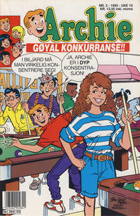 Cover Thumbnail for Archie (Semic, 1982 series) #3/1992