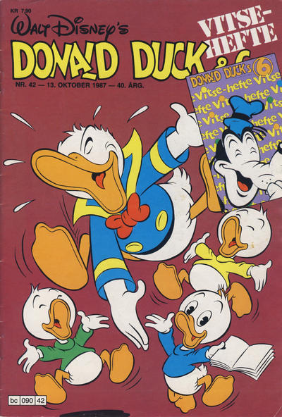 Cover for Donald Duck & Co (Hjemmet / Egmont, 1948 series) #42/1987