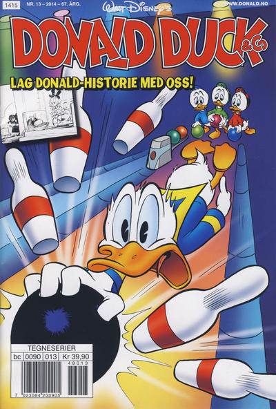 Cover for Donald Duck & Co (Hjemmet / Egmont, 1948 series) #13/2014