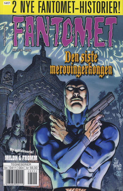 Cover for Fantomet (Hjemmet / Egmont, 1998 series) #7-8/2014