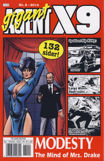 Cover for Agent X9 (Hjemmet / Egmont, 1998 series) #2/2014