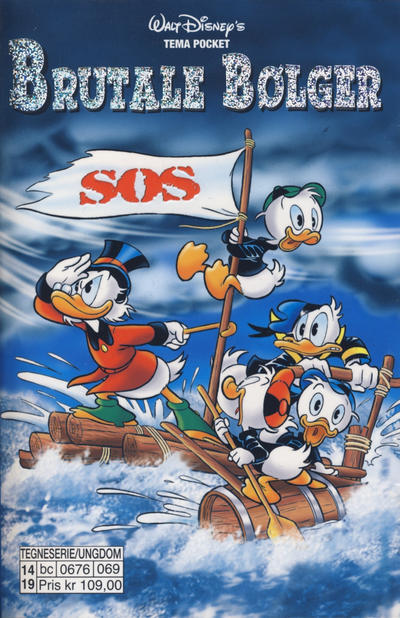 Cover for Donald Duck Tema pocket; Walt Disney's Tema pocket (Hjemmet / Egmont, 1997 series) #[65] - Brutale bølger
