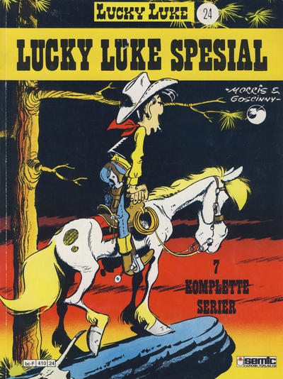 Cover for Lucky Luke (Semic, 1977 series) #24 - Lucky Luke Spesial [2. opplag]