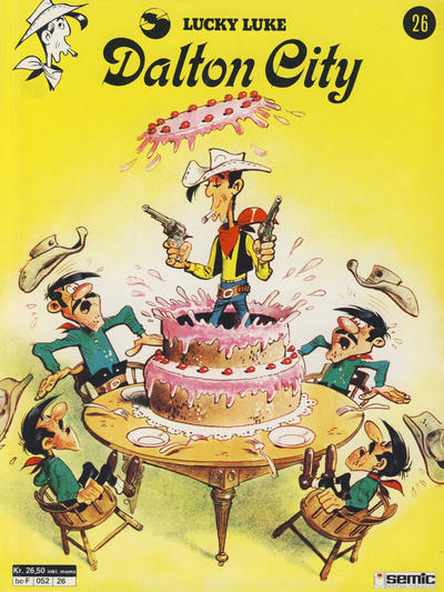 Cover for Lucky Luke (Semic, 1977 series) #26 - Dalton City [2. opplag]
