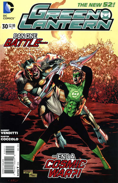Cover for Green Lantern (DC, 2011 series) #30
