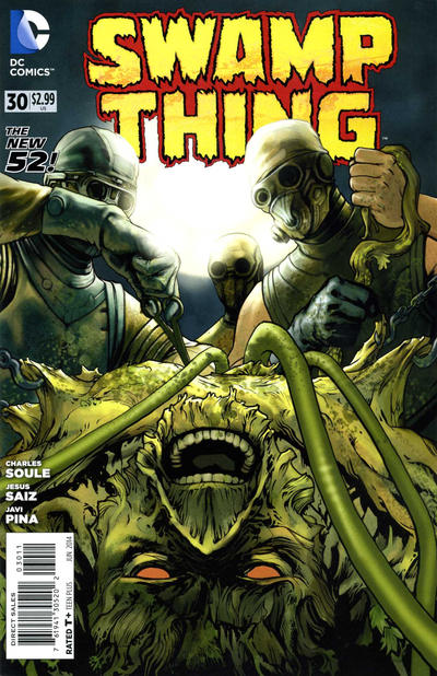 Cover for Swamp Thing (DC, 2011 series) #30