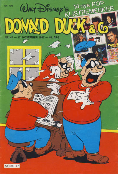 Cover for Donald Duck & Co (Hjemmet / Egmont, 1948 series) #47/1987