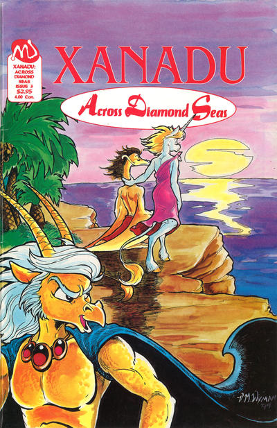 Cover for Xanadu: Across Diamond Seas (MU Press, 1994 series) #3