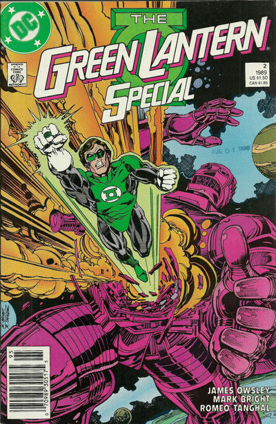 Cover for Green Lantern Special (DC, 1988 series) #2 [Newsstand]