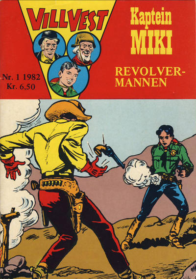 Cover for Vill Vest (Serieforlaget / Se-Bladene / Stabenfeldt, 1953 series) #1/1982