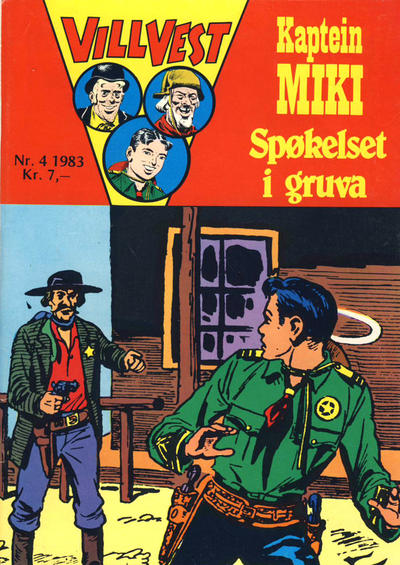 Cover for Vill Vest (Serieforlaget / Se-Bladene / Stabenfeldt, 1953 series) #4/1983