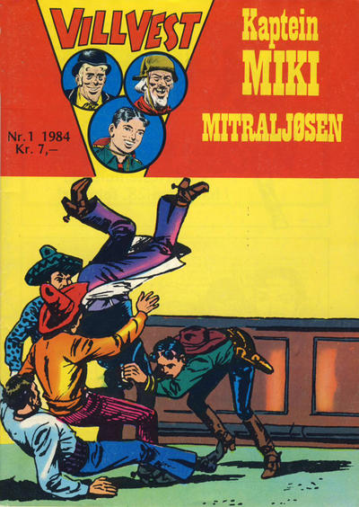 Cover for Vill Vest (Serieforlaget / Se-Bladene / Stabenfeldt, 1953 series) #1/1984