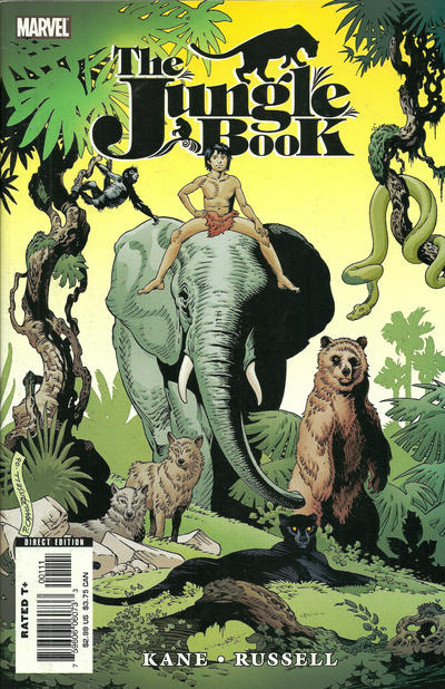 Cover for Marvel Illustrated Jungle Book (Marvel, 2007 series) 