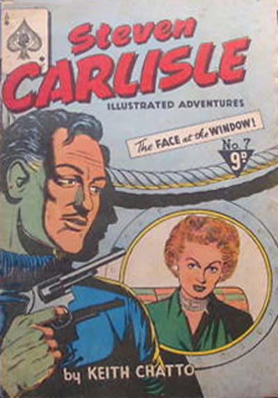 Cover for Steven Carlisle Illustrated Adventures (Cleland, 1954 ? series) #7