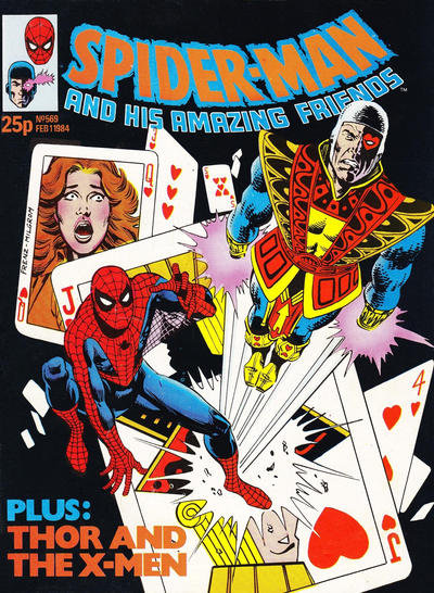 Cover for Spider-Man and His Amazing Friends (Marvel UK, 1983 series) #569