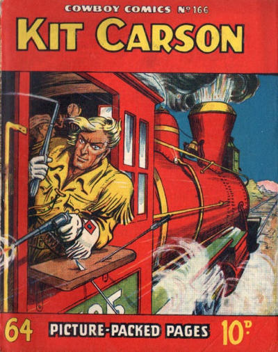 Cover for Cowboy Comics (Amalgamated Press, 1950 series) #166