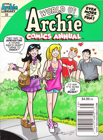 Cover for World of Archie Double Digest (Archie, 2010 series) #38 [Newsstand]