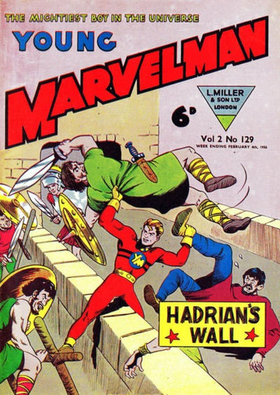 Cover for Young Marvelman (L. Miller & Son, 1954 series) #129