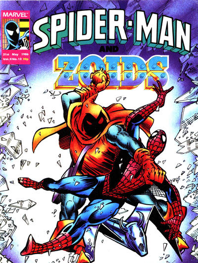 Cover for Spider-Man and Zoids (Marvel UK, 1986 series) #13