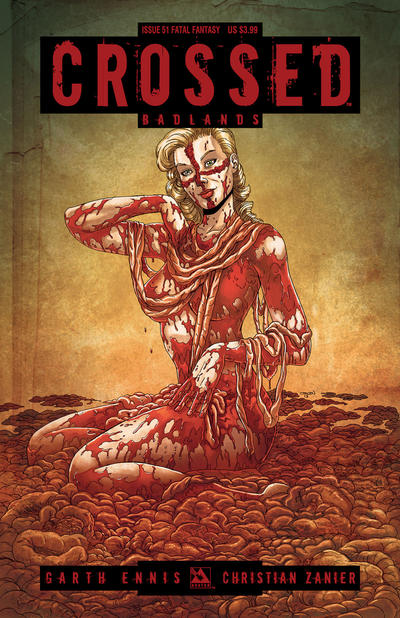 Cover for Crossed Badlands (Avatar Press, 2012 series) #51 [Fatal Fantasy Variant by Jacen Burrows]