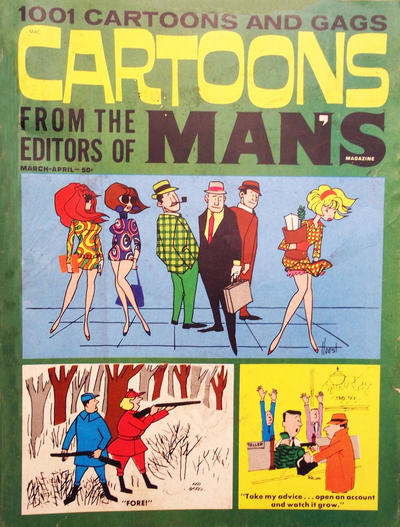 Cover for Cartoons from the Editors of Man's Magazine (Hewfred Publications, 1965 series) #v5#1