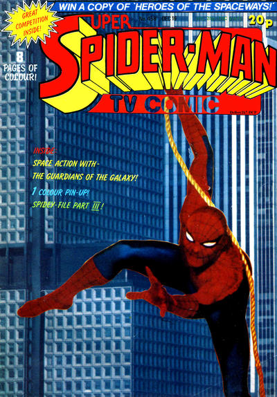 Cover for Super Spider-Man TV Comic (Marvel UK, 1981 series) #458