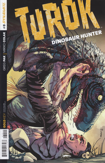 Cover for Turok: Dinosaur Hunter (Dynamite Entertainment, 2014 series) #3