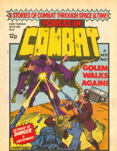 Cover for Forces in Combat (Marvel UK, 1980 series) #23