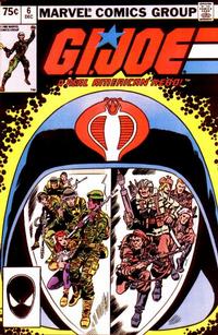 Cover Thumbnail for G.I. Joe, A Real American Hero (Marvel, 1982 series) #6 [Second Print]