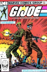 Cover Thumbnail for G.I. Joe, A Real American Hero (Marvel, 1982 series) #7 [Direct]