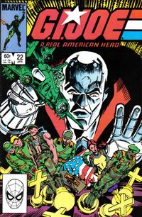 Cover Thumbnail for G.I. Joe, A Real American Hero (Marvel, 1982 series) #22 [Direct]