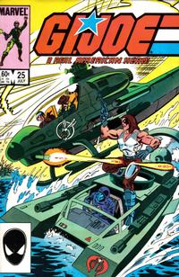Cover Thumbnail for G.I. Joe, A Real American Hero (Marvel, 1982 series) #25 [Direct]