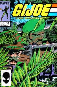 Cover for G.I. Joe, A Real American Hero (Marvel, 1982 series) #39 [Direct]